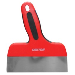 Spaclu Soft Grip DEKTON, Ergonomic, Lama de Inox, 200 mm, Spaclu Ergonomic, Spaclu cu Lama de Inox, Spaclu Ergonomic Soft Grip, Spaclu Ergonomic cu Lama din Inox, Spaclu Maner Ergonomic, Spaclu Soft Grip Lama Inox