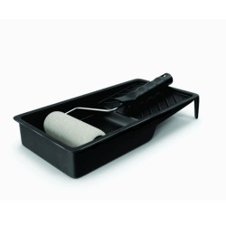 Set pentru Zugravit, Maner Trafalet, Tavita si Rola de Burete, 100 mm, Unelte pentru Zugravit, Unelte pentru Zugravit si Vopsit, Set Ustensile pentru Zugravit si Tencuit, Accesorii si Unelte pentru Zugravit, Trafaleti