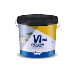 Vopsea Emulsionata Vitex Vipol, 15 L, Alba, Vopsea, Vopsea Vitex, Vopsea pe Baza de Apa, Vopsea Interior, Vopea pentru Pereti, Vopsea pentru Tavan, Vopsea Inodora, Vopsea Emulsionata, Vopsea pentru Interior, Vopsea de Interior