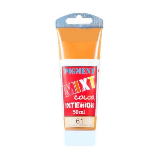 Tub Pigment Mixt Color Interior, Ocru 61, 70 ml, Pigment Vopsea, Pigmenti Vopsele, Pigment Ocru, Pigment Crem, Pigmenti Vopsea, Pigment la Tub, Pigmenti la Tub, Pigment pentru Vopsea, Pigmenti pentru Vopsea, Pigment Zugraveli, Pigmenti Zugraveli