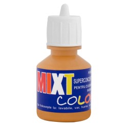 Pigment Super Concentrat Color, Mixt, 25 ml/Tub, Ocru 1004, Pigmenti pentru Vopesea Lavabila, Amenajari Interioare, Pigmenti pentru Vopsea Mixt, Pigmenti pentru Vopsea Lavabila Interior, Pigment Lavabil, Pigment Culoarea Ocru