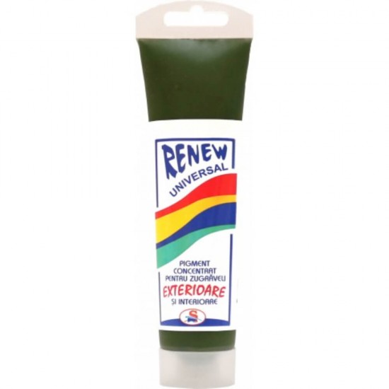 Pigment Color Universal Renew, Culoare Verde 116, 70 ml/Tub, Pigment Culoare, Pigment Vopsea, Pigment pentru Vospea, Pigment Colorare, Pigment Colorat, Pigment Culoare, Pigment de Culoare, Pigment Culoare Vopsea Lavabila
