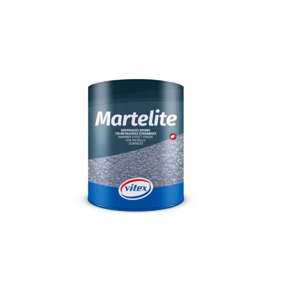Vopsea Vitex Martelite, 750 ml, Albastru Marin Deschis, Cod 880, Lovitura Tip Ciocan, Vopsea Protectie Decorativa Suprafete Metalice, Vopsele pe Baza de Solventi pentru Suprafete Metalice, Vopsele Alchidice Vitex Martelite