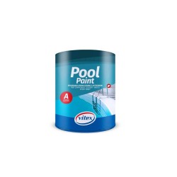 Vopsea Epoxidica Pool Paint, 3.5 L, Albastra, Vitex Vopsele pentru Piscine, Vopsea Epoxidica pentru Piscina, Vopsele Albastre pentru Piscina, Vopsea Rezistenta pentru Piscine din Beton si Metal