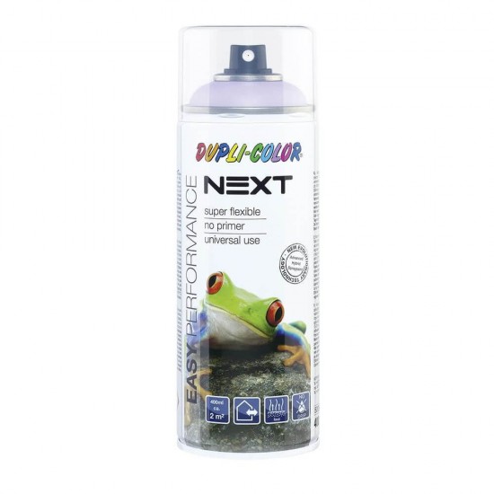Vopsea Spray Duplicolor Next, 400 ml, Lavanda, Vopsea Spray, Vopsea Spray Next, Vopsea Duplicolor, Vospea Spray Duplicolor, Spray DIY, Vopsea Spray DIY, Vospea Sray Satin-Mat, Spray Vopsit Obiecte
