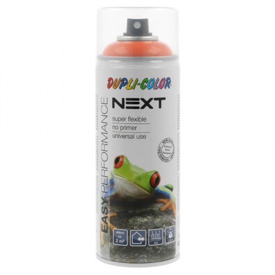Vopsea Spray Duplicolor Next, 400 ml, Portocaliu Pur, Vopsea Spray, Vopsea Spray Next, Vopsea Duplicolor, Vospea Spray Duplicolor, Spray DIY, Vopsea Spray DIY, Vospea Sray Satin-Mat, Spray Vopsit Obiecte