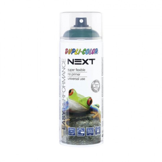 Vopsea Spray Duplicolor Next, 400 ml, Verde Inchis, Vopsea Spray, Vopsea Spray Next, Vopsea Duplicolor, Vospea Spray Duplicolor, Spray DIY, Vopsea Spray DIY, Vospea Sray Satin-Mat, Spray Vopsit Obiecte