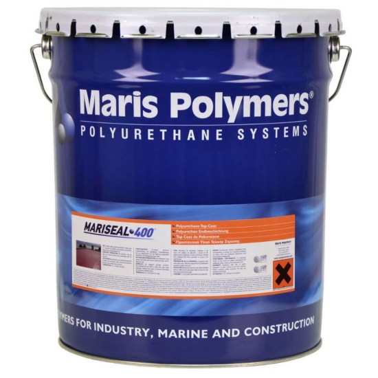Vopsea Acoperire Membrane Hidroizolante MARIS POLYMERS 5 Kg,  Mariseal 400, Vopsea Poliuretanica Alifatica, Alb, Vopsea pentru Membrana Hidroizolanta, Vopsea de Acoperire pentru Invelisuri Hidroizolnate, Vopsea Poliuretanica pentru Membrane Hidroizolante