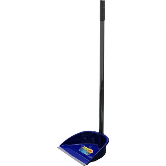 Faras cu Coada de Plastic Fino, Albastru, Farase Fino, Fino Farase cu Coada, Faras Inalt cu Caoda, Farase Fino in Plastic cu Maner, Faras din Plastic cu Maner pentru Curatenie, Farase Inalte din Plastic,  Farase pentru Menaj, Farase pentru Uz Casnic