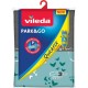 Husa Bumbac pentru Masa de Calcat Vileda Park&Go, Marime Universala, Culoare Gri si Verde, Huse Bumbac Universale pentru Masa de Calcat, Huse Mese de Calcat, Huse Bumbac pentru Masa de Calcat