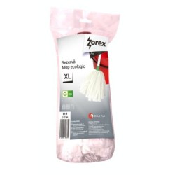 Rezerva Mop Ecologic Zorex Pro XL, Poliester, Alba, Rezerve Mop, Rezerve Ecologice pentru Mop, Accesorii Curatenie, Accesorii Menaj Rezerva Mop Ecologic Zorex Pro XL, Poliester, Alba, Rezerve Mop, Rezerve Ecologice pentru Mop, Accesorii Curatenie, Accesorii Menaj