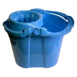 Galeata cu Storcator Misavan, 14 L, Albastru, Galeata Misavan, Galeata Albastra cu Storcator, Galeata de Menaj, Galeata Menaj, Galeata pentru Menaj, Galeata pentru Mop, Galeata Mop, Galeata de Mop, Galeata Spalat pe Jos