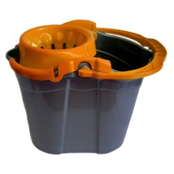 Galeata cu Storcator Misavan, 14 L, Gri cu Portocaliu, Galeata Misavan, Galeata Gri cu Storcator Portocaliu, Galeata de Menaj, Galeata Menaj, Galeata pentru Menaj, Galeata pentru Mop, Galeata Mop, Galeata de Mop
