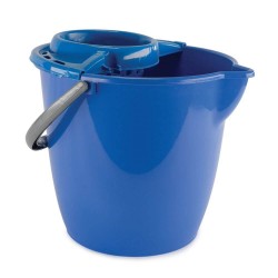 Galeata Rotunda Storcator STERK, 12L, Albastru Deschis, Galeti Rotunde cu Storcator pentru Mop, Galeti Plastic cu Storcator, Galeti 12 Litri cu Storcator, Galeata pentru Curatenie, Galeata pentru Mop, Galeti Rotunde cu Storcator, Galeata pentru Uz Casnic