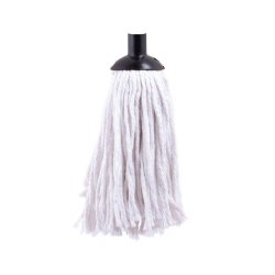 Rezerva Mop Fortino, Bumbac, 160 g, Alb, Rezerva Mop Bumbac, Rezerva Mop Clasic, Rezerva Mop de Bumbac, Rezerva Mop din Bumbac, Rezerva de Mop, Rezerva pentru Mop, Rezerva Clasica de Mop, Rezerva Mop Alb, Cap de Mop