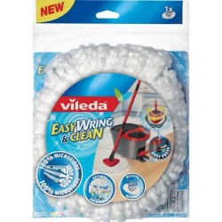 Rezerva Mop Vileda Easy Wring Clasic, Microfibra, Alb, Rezerva Mop din Microfibra, Rezerva Mop Microfibra, Rezerva Vileda Easy Wring Turbo 2 in 1, Rezerva Mop Alb Easy Wring, Rezerva Mop Easy Wring Rezerva pentru Mop, Rezerva Mop Triunghiular