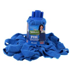 Rezerva Mop Brilli, Microfibra, Fir Continuu, Albastru, Rezerva Mop Microfibra, Rezerva Mop Fir Continuu, Rezerva Mop de Microfibra, Rezerva Mop din Microfibra, Rezerva de Mop, Rezerva pentru Mop, Rezerva Mop cu Banda Continua