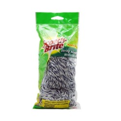 Rezerva Mop Bumbac SCOTCH-BRITE, 70x7x30 cm, Culoare Alb/Albastru, Rezerve Mop Scotch-Brite, Rezerve Clasice pentru Mop, Rezerve de Bumbac pentru Mop, Rezerva pentru Mop Standard, Accesorii Curatenie, Accesorii Menaj