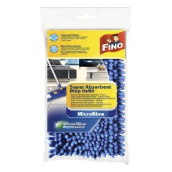 Rezerva Mop Plat Microfibra Fino, Albastra, Mopuri Plate, Rezerve Mopuri Plate Micofibra Fino, Fino Rezerve Mopuri Plate Curatenie Interior, Fino Rezerve Mopuri din Microfibra, Rezerva Mop Plat Microfibra, Rezerve Mopuri Menaj, Accesorii pentru Uz Casnic