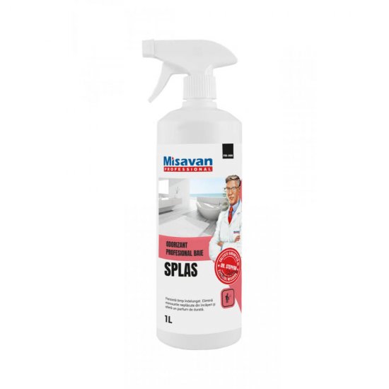 Odorizant de Baie cu Pulverizator Dr. Stephan Splas, 1L, Odorizant Lichid pentru Baie, Odorizant Lichid Parfumat, Odorizant pentru Baie 1L, Sticla Odorizant Lichid