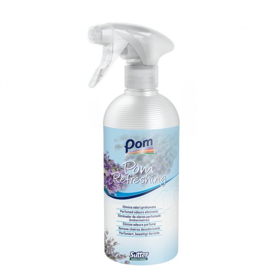 Solutie pentru Mirosuri Neplacute Sutter Pom Refreshing Lavanda, 500ml, Lavanda, Solutie Mirodusi Neplacute, Solutie pentru Mirosuri, Solutie de Mirosuri, Solutie cu Parfum pentru Mirosuri