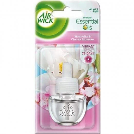 Rezerva Odorizant Electric Lichid AIR WICK, Magnolia, 19 ml, Parfum de Floral, Odorizant Camera, Odorizant Electric de Camera, Odorizant Lichid, Rezerva Lichida Odorizant Electric, Rezerva Odorizant pentru Camera