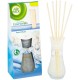 AIR WICK Betisoare Parfumate Reed Diffuser, Cool Linen, Cantitate 25 ml, Parfum Floral, Betisoare Parfumate pentru Camera, Odorizant Betisoare AIR WICK, Betisoare Parfumate Miros Floral, Odorizant Betisoare pentru Camera