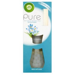 Betisoare Parfumate AIR WICK Reed Diffuser, Spring, 30 ml, Parfum Floral, Betisoare Parfumate pentru Camera, Betisoare Odorizante pentru Camera, Odorizant de Camera Parfumat, Betisoare Parfumate Miros Floral Betisoare Parfumate AIR WICK Reed Diffuser, Spring, 30 ml, Parfum Floral, Betisoare Parfumate pentru Camera, Betisoare Odorizante pentru Camera, Odorizant de Camera Parfumat, Betisoare Parfumate Miros Floral