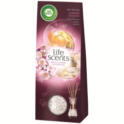 AIR WICK Betisoare Parfumate Reed Diffuser, Summer Delight, 30 ml, Parfum de Vanilie si Pepene, Betisoare Odorizante pentru Camera, Betisoare de Camera Parfumate, Odorizant Parfum Vanilie si Pepene, Betisoare Parfumate AIR WICK Summer Delight AIR WICK Betisoare Parfumate Reed Diffuser, Summer Delight, 30 ml, Parfum de Vanilie si Pepene, Betisoare Odorizante pentru Camera, Betisoare de Camera Parfumate, Odorizant Parfum Vanilie si Pepene, Betisoare Parfumate AIR WICK Summer Delight