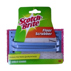 Perie Podele SCOTCH BRITE, Culoare Rosu/Albastru, Perii Podele Scotch-Brite, Perie pentru Podele, Perii Curatat Podele, Perie pentru Parchet, Perie Ingrijire Pardoseli, Perie Curatare Podele