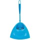 Set Toaleta cu Perie si Suport din Plastic OTI pentru Colt, Culoare Bleu, Seturi de Toaleta, Perii pentru Toaleta, Set Perii WC, Set pentru Curatenie Baie, Accesorii pentru Toaleta, Perie pentru Vasul de Toaleta