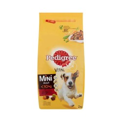 Hrana Uscata Caini Talie Mica Pedigree 2 Kg, cu Vita, Hrana Uscata Caini de Talie Mica, Pedigree Hrana Uscata pentru Caini de Talie Mica, Pedigree cu Vita, Pedigree 2 kg