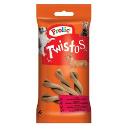 Recompense pentru Caini Frolic Twistos, 105g, Recompense Frolic, Recompense Caini, Recompense pentru Caini, Hrana Caini, Mancare Caini, Sticksuri Delcioase pentru Caini, Hrana Delicioasa pentru Caini