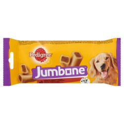 Recompensa pentru Caini de Talie Medie, Pedigree, Jumbone, Vita si Pasare, 180 g, 2 Buc, Recompensa Jumbone Pedigree, Pedigree Baton Jumbone, Jumbone Sticks, Gustare Caini Pedigree, Recompense Uscate, Batoane Uscate Caini