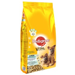 Hrana Uscata Caini de Talie Mare, Pedigree Junior, 15 Kg, Pui si Orez, Pedigree Hrana Uscata, Hrana Caini Talie Mare, Hrana Uscata Pedigree Junior, Hrana Sac 15 kg