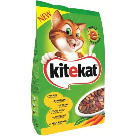 Hrana Uscata pentru Pisici cu Pui si Legume Kitekat, 1.8 kg, Hrana Pisici, Hrana pentru Pisici, Hrana Uscata Pisici, Hrana Uscata pentru Pisici, Hrana Animale, Hrana Pisici Kitekat, Hrana Uscata Kitekat, Hrana Uscata pentru Pisici Kitekat