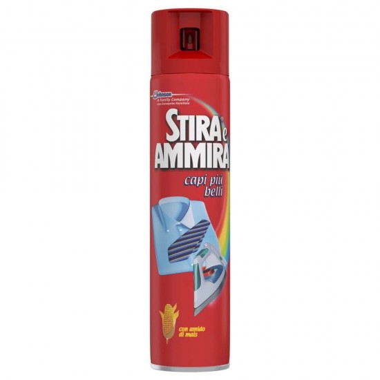 Spray Apret Rufe Stira & Ammira, 500 ml, Solutie pentru Apretat Rufe, Spray Apretat Haine, Solutie Calcat Haine, Solutii Apret Stira and Ammira, Solutie pentru Haine Sifonate, Solutii Anti Sifonare, Solutie Apretare si Improspatare Imbracaminte