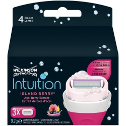 Rezerva Aparat de Epilat Wilkinson Intuition Island Berry, 3 Buc/Set, 4 Lame, Wilkinson Intuition Island Berry Femei, Rezerva Aparat de Epilat pentru Femei Rezerva Aparat de Epilat Wilkinson Intuition Island Berry, 3 Buc/Set, 4 Lame, Wilkinson Intuition Island Berry Femei, Rezerva Aparat de Epilat pentru Femei