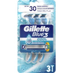 Aparat de Ras Gillette Blue 3 Cool, 3 Lame, 3 Buc/Set, Aparat de Ras, Aparat de Ras cu 3 Lame, Aparat de Ras 3 Lame Gillette, Gillette Aparat de Ras, Aparat de Ras Clasic, Aparat de Ras cu Lame, Aparat de Ras pentru Barbati