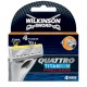Set 4 Rezerve pentru Aparatul de Ras Quattro Titanium Precision Wilkinson, Lame de Ras, Lame Wilkinson, Lame Ras Wilkinson, Lame Ras Clasice, Lame de Ras Clasice, Lame de Ras Barbati, Lame de Ras pentru Barbati