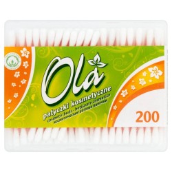 Betisoare de Urechi Ola CLEANIC, bumbac, 200 Buc/Set, Betisoare de urechi Cleanic  Ola, Betisoare pentru Urechi, Betisoare Igiena, Betisoare Cosmetice