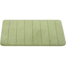 Covoras Baie OPTIM DEKO, 80x50 cm, Spuma Memorie, Verde, Covorase pentru Baie, Covoras pentru Baie, Covorase de Baie cu Spuma Memorie, Pres pentru Baie, Presuri de Baie cu Spuma Memorie, Covorase de Baie Antialunecare