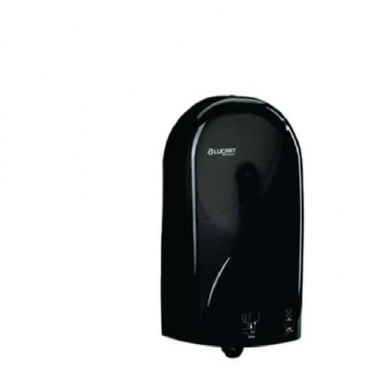 Dispenser Lucart Hartie Igienica, 38.5x23x15.3 cm, Plastic, Culoare Neagra, Dispenser pentru Hartie Igienica, Dispensere pentru Hartie Igienica, Dispenser pentru Uz Profesional, Dispenser din Plastic pentru Baie, Articole Profesionale de Igiena