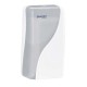 Dispenser Hartie Igienica Pliata, 28x15.1x13.3 cm, Plastic, Culoare Alba, Dispensere Hartie Igienica Lucart, Dispensere pentru Hartie Igienica Pliata, Dispensere pentru Hartie Igienica, Dispenser pentru Uz Profesional, Articole Profesionale de Igiena