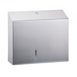 Dispenser Prosoape, Material Inox Mat, Capacitate 500 Foi, Dispenser pentru Prosoape, Dispensere pentru Prosoape Hartie, Dispenser pentru Uz Profesional, Dispenser din Inox pentru Role Hartie, Articole Profesionale de Igiena