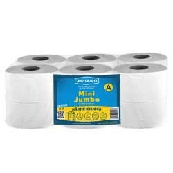 Hartie Igienica Mini Jumbo Amiano, 12Role/Set, 2 Straturi, Culoare Natur, Hartie Igienica WC, Hartie Igienica Horeca, Hartie Igienica Horeca Mini Jumbo, Hartie Igienica Mini, Hartie Igienica Natur, Hartie Igienica Natur Horeca Hartie Igienica Mini Jumbo Amiano, 12Role/Set, 2 Straturi, Culoare Natur, Hartie Igienica WC, Hartie Igienica Horeca, Hartie Igienica Horeca Mini Jumbo, Hartie Igienica Mini, Hartie Igienica Natur, Hartie Igienica Natur Horeca