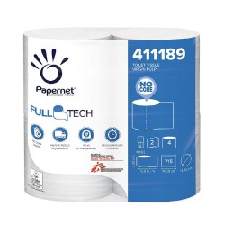 Hartie Igienica Alba PAPERNET, 2 Straturi, 4 Role/Bax, 715 Foi/Rola, 9.2 cm, Hartie Igienica Parfumata, Hartie Igienica Simpla, Hartie Igienica Alba, Hartie Igienica Simpla la Bax, Hartie Igienica