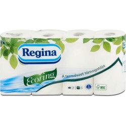 Hartie Igienica, Regina Ecoring, 8 Role/Bax, 2 Straturi, Hartie Igienica Regina 2 Straturi, Bax de Hartie Igienica Regina, Regina Ecoring Hartie Igienica, Role de Hartie Igienica Regina, Hartie Igienica cu Model