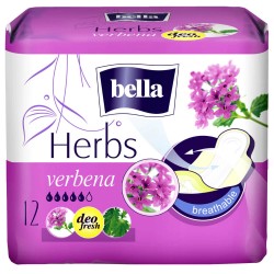Set 12 Absorbante Bella Herbs Verbena Extra Soft