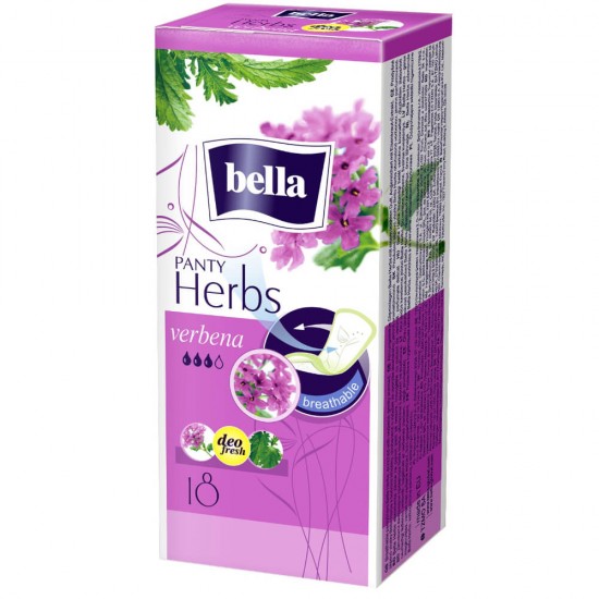 Set 18 Absorbante Parfumate Bella Panty Herbs Verbena